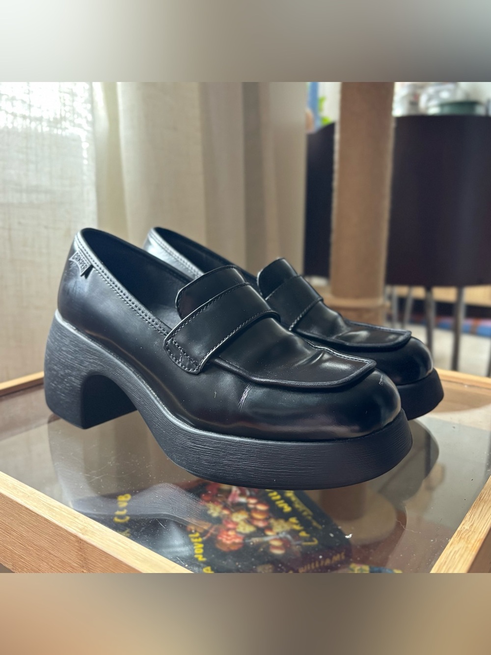 Camper Thelma Heeled Loafers